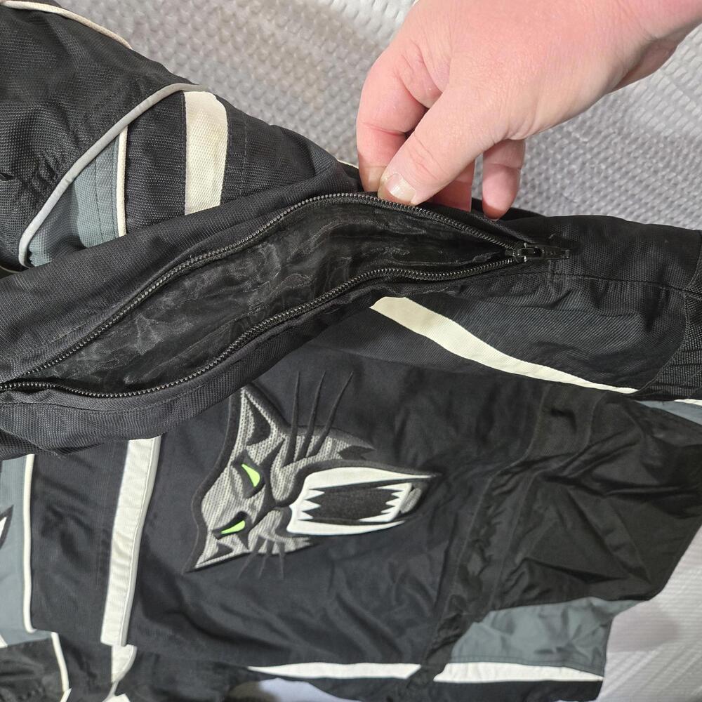 Men's Arctic Cat Snowmobile Jacket Thinsulate Insulation Scotchlite Reflective - Picture 6 of 9